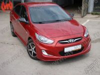Лот: 5834598. Фото: 9. Юбка переднего бампера, №1, Hyundai...