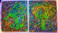 Лот: 11513040. Фото: 5. Картины в стиле St. Art