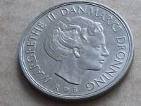 Лот: 8153989. Фото: 6. Монета 1 крона одна Дания 1989...