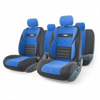 Лот: 14471346. Фото: 2. CMB-1105 BK/BL (M) Авточехлы ортопедические... Оснащение, оборудование, аксессуары