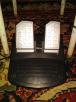 Лот: 7849050. Фото: 2. Игровой руль с педалями. Игровые приставки, консоли, видеоигры