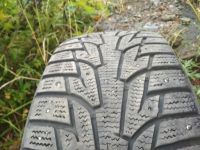 Лот: 10339478. Фото: 3. Зимняя резина Hankook 205/55 R16... Авто, мото, водный транспорт