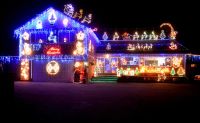 Лот: 4833713. Фото: 5. Гирлянда Занавес (сетка ) 500LED...