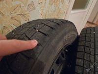 Лот: 2326753. Фото: 2. Bridgestone липучки 185/70 R14... Шины, Диски