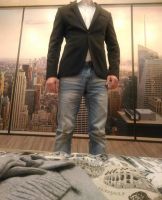 Лот: 8678801. Фото: 3. Пиджак костюмный Zara man. Одежда, обувь, галантерея