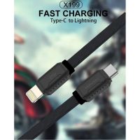 Лот: 25794823. Фото: 3. Кабель WUW X199 Type-C->Lighting... Смартфоны, связь, навигация