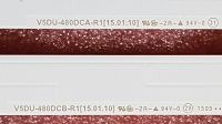 Лот: 18023755. Фото: 2. 220-p7 LED String V5DU-480DCB-R1... Запчасти для бытовой техники