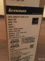 Лот: 10629671. Фото: 7. Мощный ноутбук Lenovo z50-75 AMD...