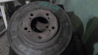 Лот: 3825295. Фото: 2. тормозной диск и суппорт Honda... Автозапчасти