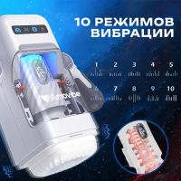 Лот: 24254875. Фото: 7. Фрикционный вибромастурбатор с...