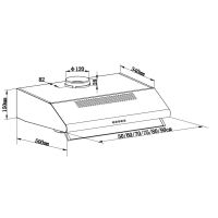 Лот: 16742511. Фото: 3. Вытяжка Maunfeld MP-1 60 Inox. Бытовая техника