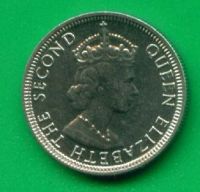 Лот: 10049476. Фото: 2. Маврикий 1/4 рупии 1978 (709). Монеты