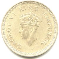 Лот: 25524241. Фото: 3. Индия (Британская) 1 рупия 1943... Коллекционирование, моделизм