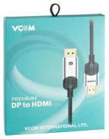 Лот: 10439045. Фото: 2. Кабель DisplayPort - HDMI Vcom... Аксессуары