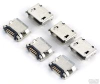 Лот: 13692052. Фото: 2. Разъём (гнездо) micro USB вариант... Радиодетали  (электронные компоненты)