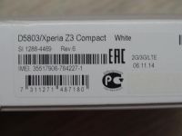 Лот: 7320691. Фото: 6. SONY Z3 Сompact WHITE на Android...