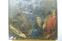 Лот: 5849373. Фото: 3. Икона на холсте 19 в. Коллекционирование, моделизм