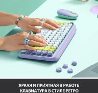 Лот: 21578821. Фото: 6. Клавиатура Logitech беспроводная...