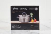 Лот: 25002150. Фото: 10. Кастрюля с крышкой VANHOPPER Stella