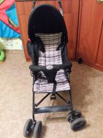 Лот: 9181882. Фото: 4. Коляска-трость Rich Toys черная. Красноярск