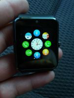 Лот: 8061519. Фото: 2. умные часы gt08 цвет черный. Смартфоны, связь, навигация