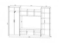 Лот: 7802550. Фото: 2. Гостиная "майя-1". Мебель для гостиной