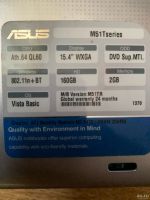 Лот: 18340669. Фото: 2. Рабочий ноутбук ASUS M51T Series. Компьютеры, ноутбуки, планшеты