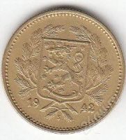 Лот: 1163273. Фото: 2. Финляндия 5 марок 1942. Монеты