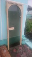 Лот: 9748876. Фото: 3. Стеклянная дверь для бани (Лот... Строительство и ремонт