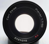 Лот: 4103141. Фото: 2. Carl Zeiss Planar 50 мм f/1.7... Фото, видеокамеры, оптика