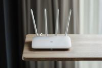 Лот: 12097342. Фото: 3. Роутер Xiaomi Mi Router 4 с поддержкой... Компьютеры, оргтехника, канцтовары