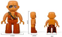 Лот: 12683830. Фото: 2. Разбойник — минифигурка, совместимая... Игрушки