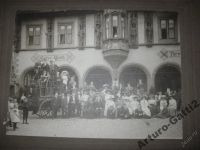 Лот: 5949015. Фото: 2. Антикварное фото Отель 1900 г... Живопись, скульптура, фото