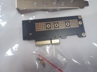 Лот: 14931252. Фото: 2. адаптер PCIe x4 на NVME M.2 с... Комплектующие