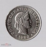 Лот: 24581747. Фото: 2. Швейцария 1983 год. 10 раппенов. Монеты