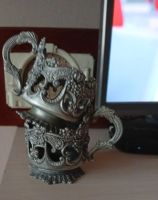 Лот: 25429224. Фото: 5. Подстаканники в стиле барокко