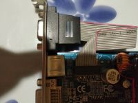 Лот: 17461223. Фото: 2. Видеокарта ATI R9600LP AGP 128Mb. Комплектующие