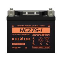 Лот: 22851840. Фото: 2. Аккумулятор Мото BUSHIDO HCZ7S-i... Авто, мото, водный транспорт