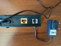 Лот: 13616324. Фото: 2. Модем ADSL2+ с портом Ethernet... Сетевые устройства