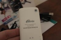 Лот: 6202742. Фото: 2. Плеер Ritmix RF-7650 4Gb Write... Аудиотехника