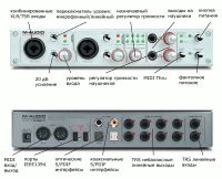 Лот: 13237606. Фото: 2. Звуковая карта M-Audio FireWire... Профессиональный звук