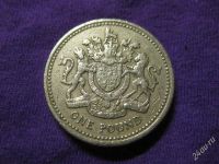 Лот: 2460492. Фото: 2. 1 фунт 1983, Королевство Великобритании. Монеты