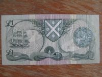 Лот: 18862320. Фото: 2. Шотландия 1 фунт 1979 года. Корабль... Банкноты