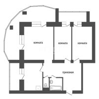 Лот: 25798349. Фото: 20. 3-комн. квартира , Красноярск...