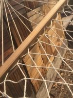 Лот: 20314579. Фото: 5. Гамак веревочный, для отдыха и...