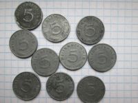 Лот: 19167018. Фото: 2. 5 рейхспфеннигов 1940-1944г.10... Монеты