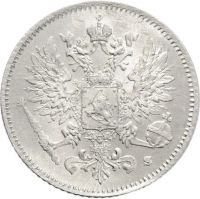 Лот: 21574218. Фото: 2. 25 пенни (pennia) 1916 S (монета... Монеты