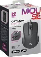 Лот: 25819814. Фото: 2. Мышь проводная Defender Optimum... Периферия