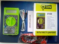 Лот: 10850504. Фото: 2. Мультиметр DT-838 новый. С измерительными... Оборудование
