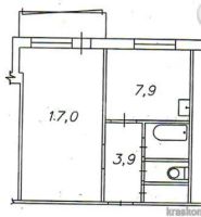 Лот: 24840148. Фото: 8. Продам 1-комн. кв. 33.3 кв.м...